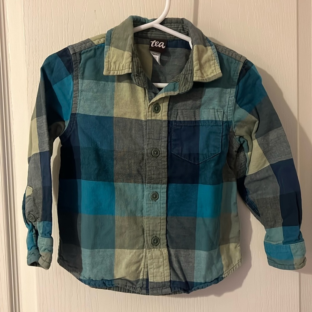 Tea Collection Button-Up Shirt
